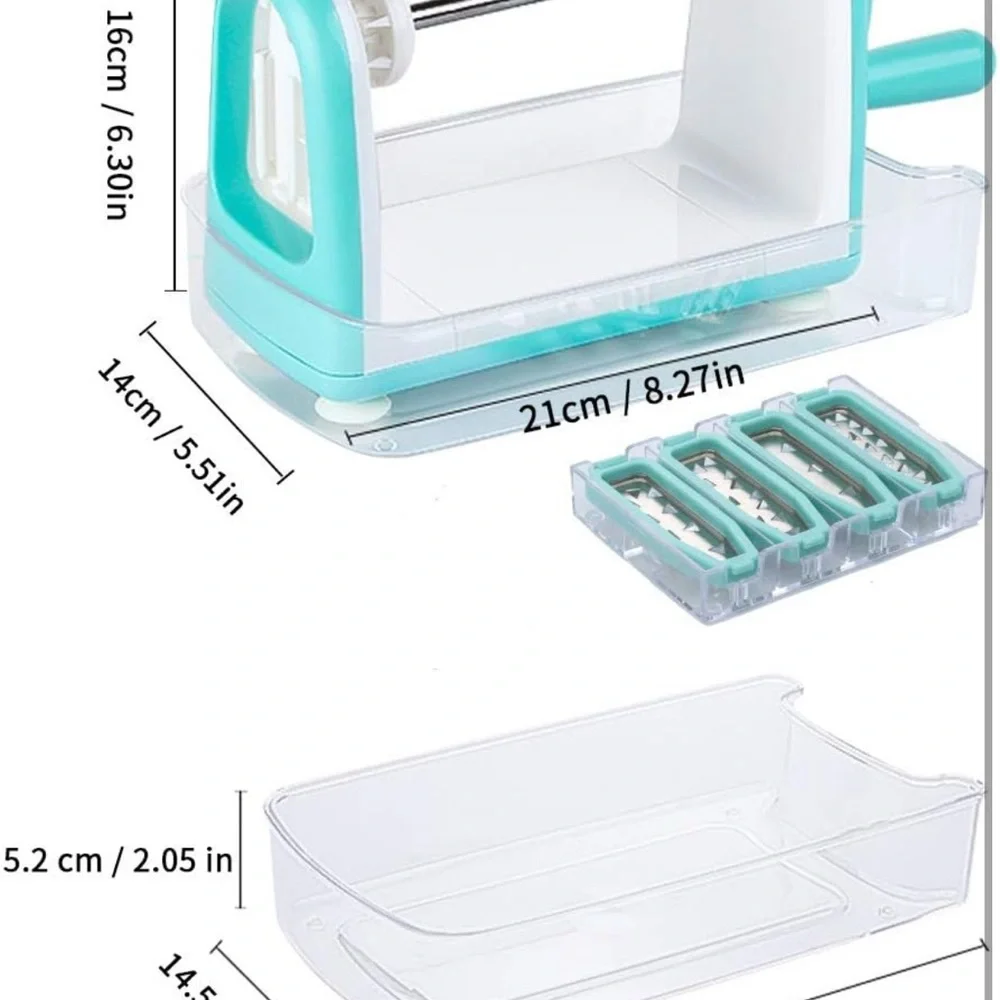 Spiral Vegetable Slicer with Blades - Picture 2 of 4